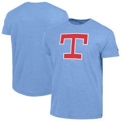 Texas Rangers Champion Cooperstown Logo Tri-Blend T-Shirt Light Blue