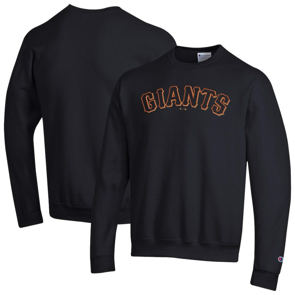 San Francisco Giants Champion Powerblend Wordmark Sweatshirt Black