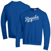 Kansas City Royals Champion Powerblend Wordmark Sweatshirt Royal