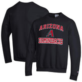 Arizona Diamondbacks Champion Heart & Soul Powerblend Sweatshirt Black