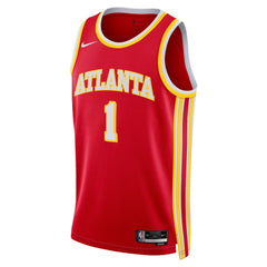 Jalen Johnson Atlanta Hawks Unisex Swingman Jersey - Icon Edition - Red discount