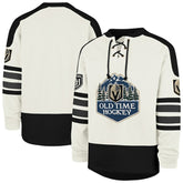 Vegas Golden Knights '47 Pond Hockey Trio Eternal Lacer Sweatshirt - Cream Sweatshirts