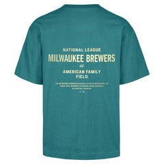 Milwaukee Brewers Leon Foundation T-Shirt Hunter Green
