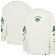 Los Angeles Dodgers Quiet Please Foundation Long Sleeve T-Shirt Cream