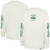 Detroit Tigers Quiet Please Foundation Long Sleeve T-Shirt Cream