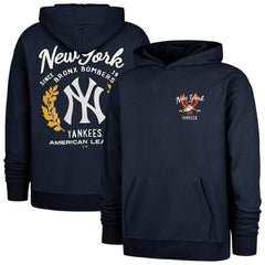 New York Yankees Souvenir Laurels Foundation Hoodie Navy