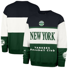 New York Yankees Tee Up Maximalist Fleece Sweatshirt Green