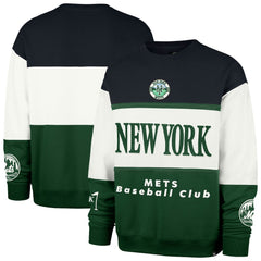New York Mets Tee Up Maximalist Fleece Sweatshirt Green