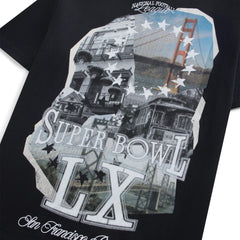Off Season x NFL Unisex Super Bowl LX Graphic T-Shirt - Black cheap