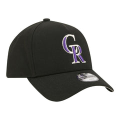 Colorado Rockies Youth 9FORTY A-Frame Adjustable Hat Black