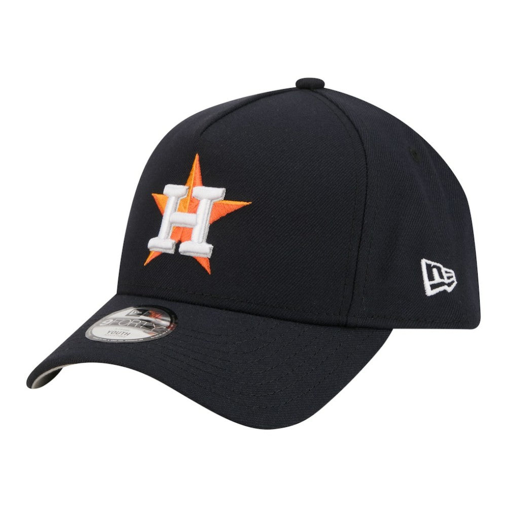 Houston Astros Youth 9FORTY A-Frame Adjustable Hat Navy