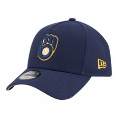 Milwaukee Brewers Youth 9FORTY A-Frame Adjustable Hat Navy