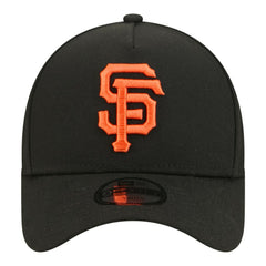 San Francisco Giants Youth 9FORTY A-Frame Adjustable Hat Black