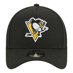 Pittsburgh Penguins New Era Youth 9FORTY A-Frame Adjustable Hat - Black Hats
