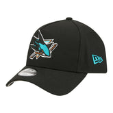 San Jose Sharks New Era Youth 9FORTY A-Frame Adjustable Hat - Black Hats