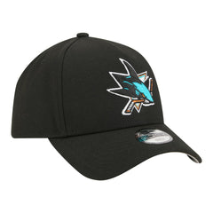 San Jose Sharks New Era Youth 9FORTY A-Frame Adjustable Hat - Black Hats
