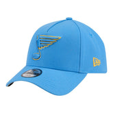 St. Louis Blues New Era Youth 9FORTY A-Frame Adjustable Hat - Blue Hats