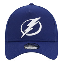 Tampa Bay Lightning New Era Youth 9FORTY A-Frame Adjustable Hat - Blue Hats