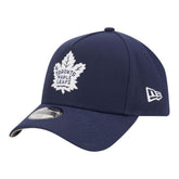 Toronto Maple Leafs New Era Youth 9FORTY A-Frame Adjustable Hat - Blue Hats