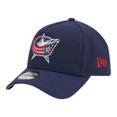Columbus Blue Jackets New Era Youth 9FORTY A-Frame Adjustable Hat - Navy Hats