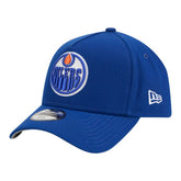 Edmonton Oilers New Era Youth 9FORTY A-Frame Adjustable Hat - Royal Hats