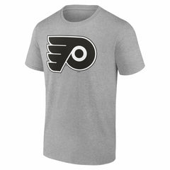 Philadelphia Flyers Big & Tall Personalized Name & Number Monochrome T-Shirt - Gray T-shirts