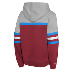Philadelphia Phillies Youth Cooperstown Head Coach Pullover Hoodie Red/Grey