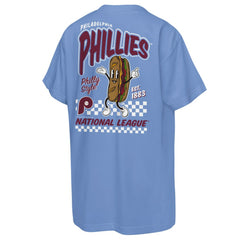 Philadelphia Phillies Cooperstown Concession T-Shirt Light Blue