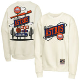 Houston Astros Youth Retro Billboard Sweatshirt Natural