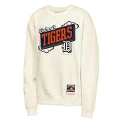 Detroit Tigers Youth Retro Billboard Sweatshirt Natural