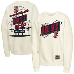 Boston Red Sox Youth Retro Billboard Sweatshirt Natural