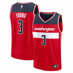 Trae Young Washington Wizards Fast Break Jersey - Icon Edition - Red cheap