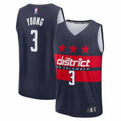 Trae Young Washington Wizards Fast Break - Statement Edition - Navy on sale