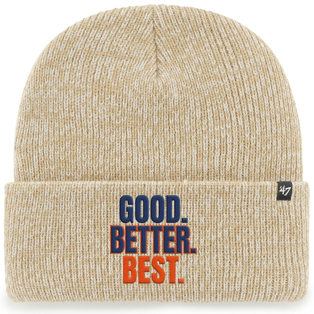 Chicago Bears '47 Good. Better. Best. Cuffed Knit Hat - Khaki online