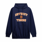 Detroit Tigers Big & Tall Heart & Soul Hoodie Navy