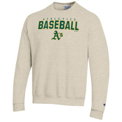 Athletics Champion Eco Powerblend Sweatshirt Oatmeal