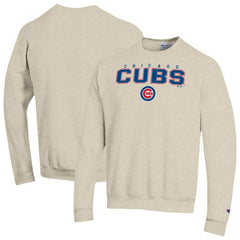 Chicago Cubs Champion Eco Powerblend Sweatshirt Oatmeal