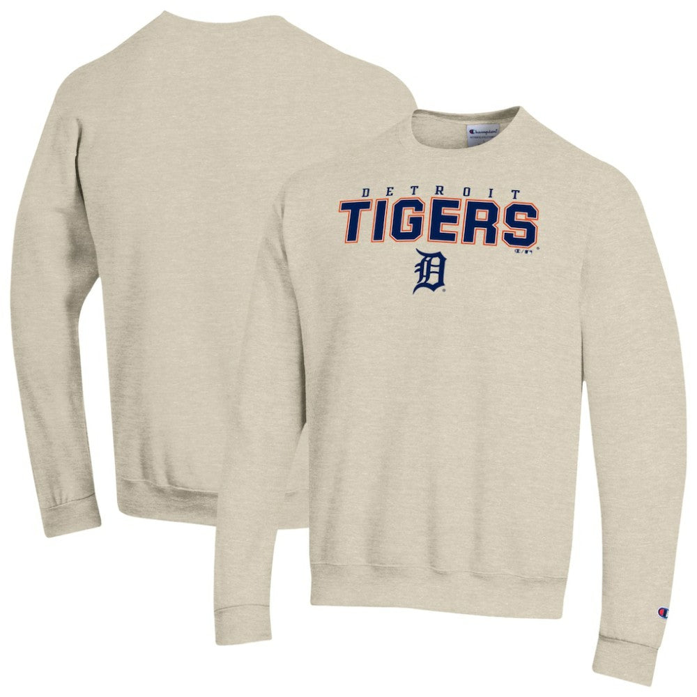 Detroit Tigers Champion Eco Powerblend Sweatshirt Oatmeal