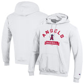 Los Angeles Angels Champion Eco Powerblend Hoodie White