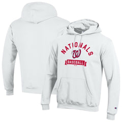 Washington Nationals Champion Eco Powerblend Hoodie White