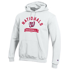 Washington Nationals Champion Eco Powerblend Hoodie White