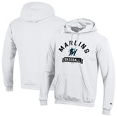 Miami Marlins Champion Eco Powerblend Hoodie White