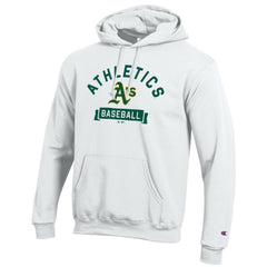 Athletics Champion Eco Powerblend Hoodie White