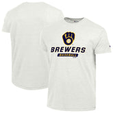 Milwaukee Brewers Champion Ultimate Tri-blend T-Shirt White