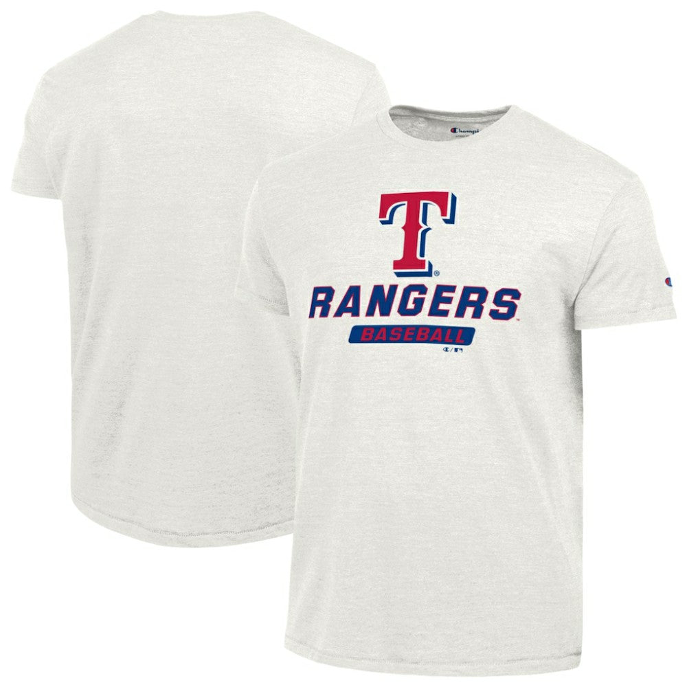 Texas Rangers Champion Ultimate Tri-blend T-Shirt White