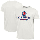 Chicago Cubs Champion Ultimate Tri-blend T-Shirt White