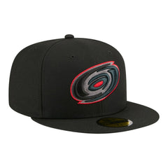 Carolina Hurricanes New Era Color Pop 59FIFTY Fitted Hat - Black Hats