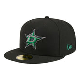 Dallas Stars New Era Color Pop 59FIFTY Fitted Hat - Black Hats