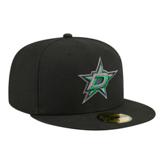 Dallas Stars New Era Color Pop 59FIFTY Fitted Hat - Black Hats