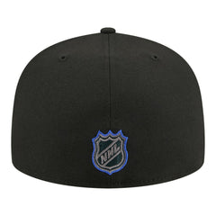 New York Rangers New Era Color Pop 59FIFTY Fitted Hat - Black Hats